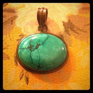 Sterling Silver Turquoise Pendant/Locket Bundle