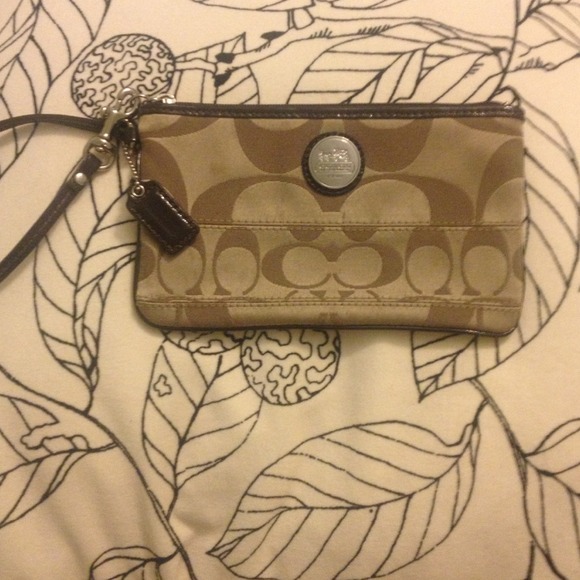 Authentic Coach wristlet