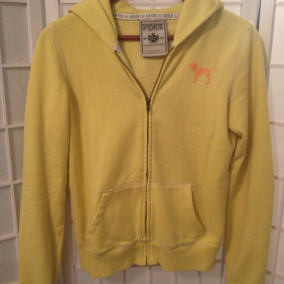 ❤️SOLD❤️ Victoria's Secret 'Pink' zip up hoodie - Picture 3 of 4