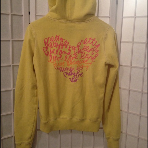 ❤️SOLD❤️ Victoria's Secret 'Pink' zip up hoodie - Picture 4 of 4