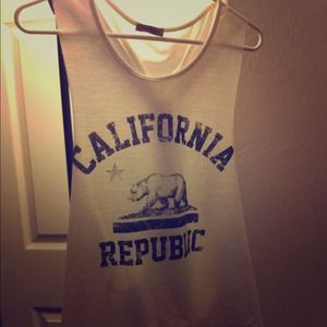 California republic shirt. Only worn once.