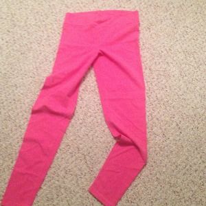 Victoria's Secret pink leggings - never worn