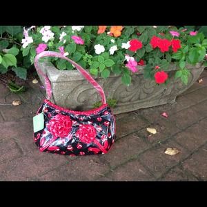 Vera Bradley. Coming Up Roses Handbag