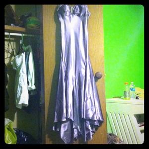 Purple prom dress