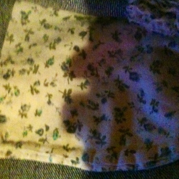 Paris blue daisy duke style shorts - Picture 2 of 4