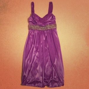 Purple MyMichelle Dress