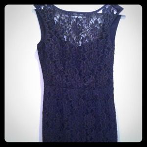 Beautiful black lace dress!