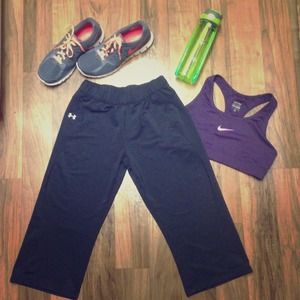 BUNDLE Nike Tempo shorts/ Under Armour capris
