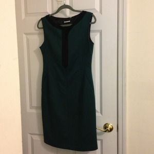 Tahari 'Libby' Sleeveless Ponte Knit Sheath Dress