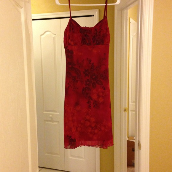 Red dress