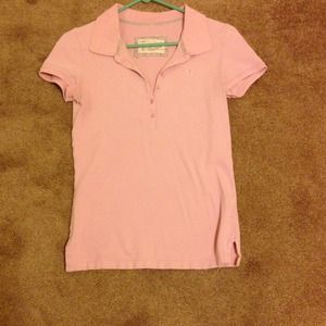 Light pink Aeropostale polo