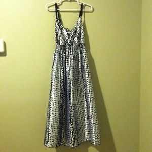 Black and silver Zoey Beth dress.