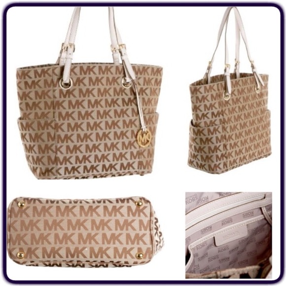 KORS Michael Kors Handbags - Authentic Michael kors E/W Signature Tote