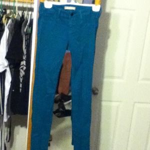 Turquoise Skinnies