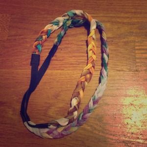 Two braided headbands