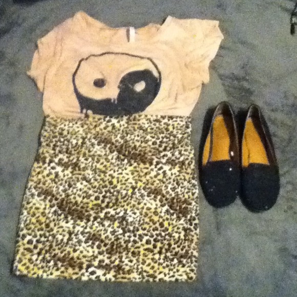 Cheetah Skirt - Picture 1 of 3