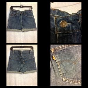 Vintage Cut off Levi's Size26/27