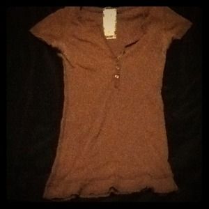 Brown Short sleeve(:
