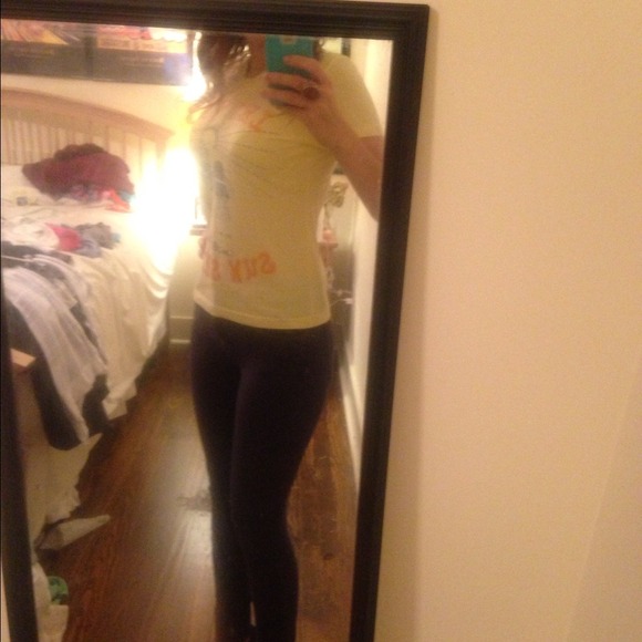 Small yellow t-shirt