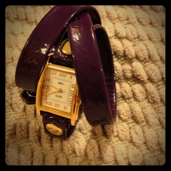 Purple La Mer Collections watch