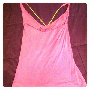 Guess Jeans hot pink tank top