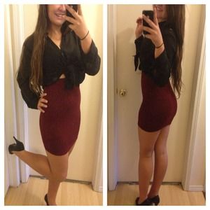 🎉HOST PICK🎉 Short high wasted skirt