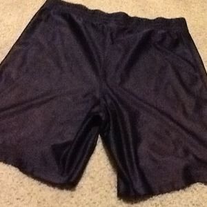 Blue basketball shorts