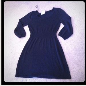 H&m black sweater dress