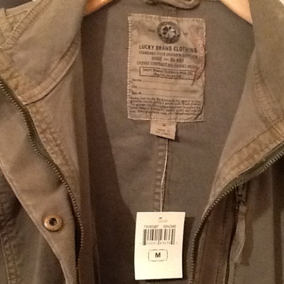 Lucky brand military jacket - Picture 3 of 4