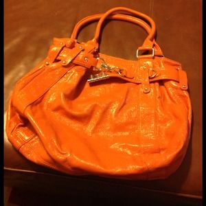 Cute orange handbag