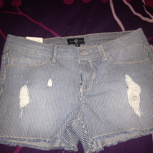 Stripe shorts