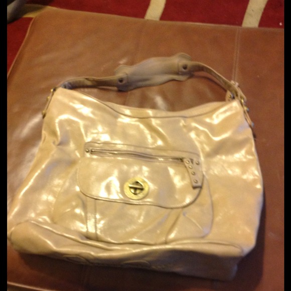 Cute taupe handbag