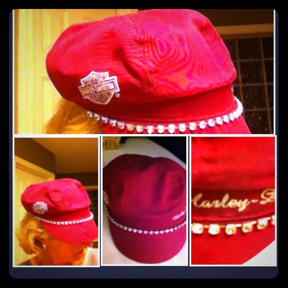 Accessories - Authentic Harley Davidson hat with BLING 💋
