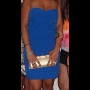 *Reduced* Aqua Blue Sweetheart Dress