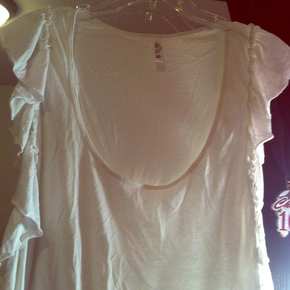 Victoria's Secret top with ruffle detailing