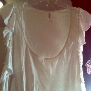 Victoria's Secret top with ruffle detailing