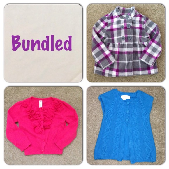 **Bundle for @sel2388** Plaid jacket (4T)