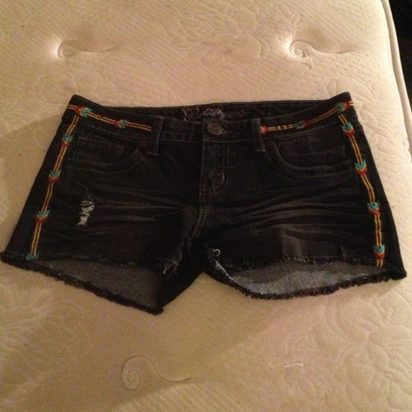 Black shorts