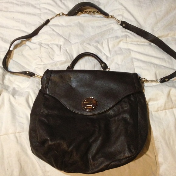 Brown Elliot Lucca messenger bag