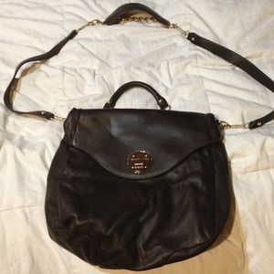 Brown Elliot Lucca messenger bag