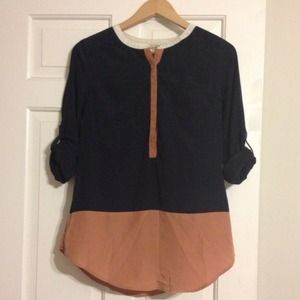 Color block tunic