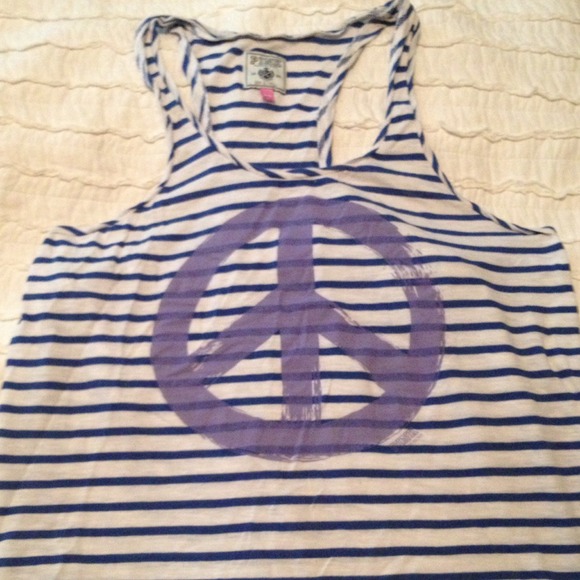 VS striped racer back
