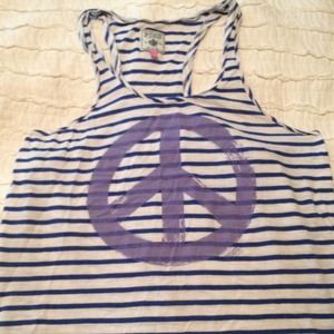 VS striped racer back