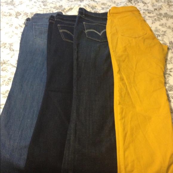 Lot of 4 pair of jeans. All size 4P - Picture 1 of 1