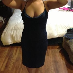 Laundry navy blue dress