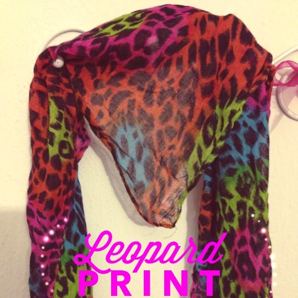 Leopard Print Scarf