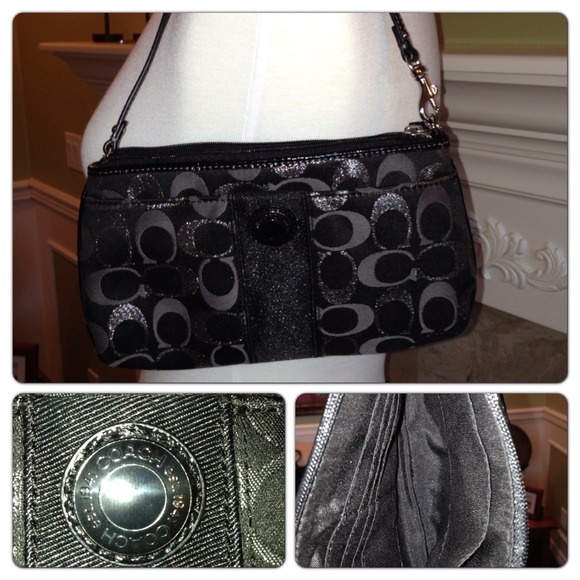 Coach Clutches & Wallets - Coach wristlet with strap