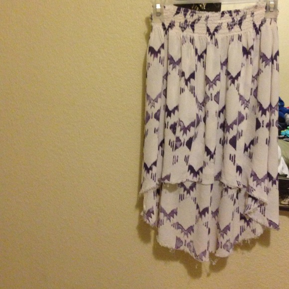 High low skirt