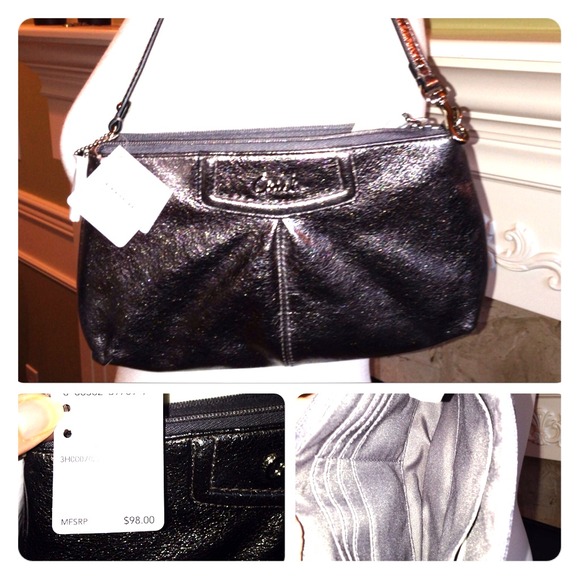 Coach Clutches & Wallets - Coach wristlet with strap