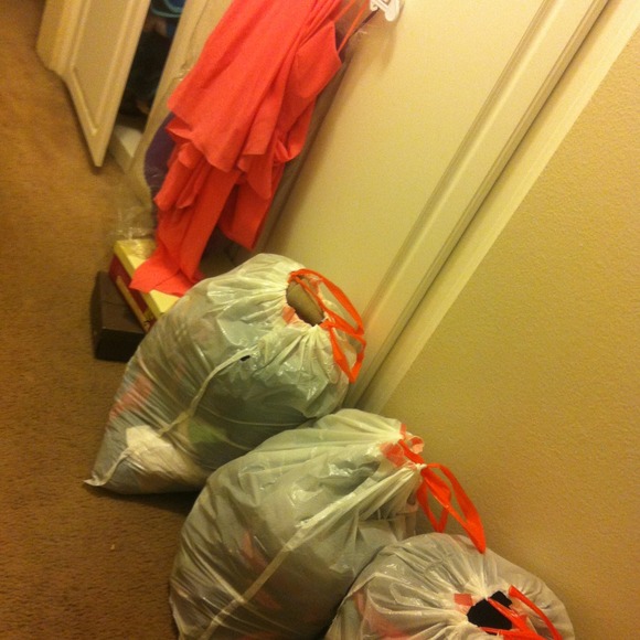 My whole entire closet!